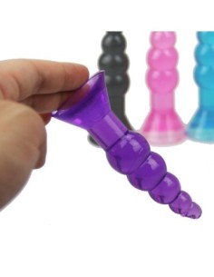 Plug Anal De Silicon Con Ventosa