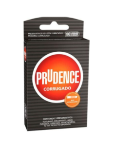 Condones Prudence – Corrugado x 3