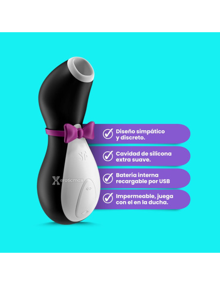 Satisfyer Penguin - Juguete erótico para el clítoris