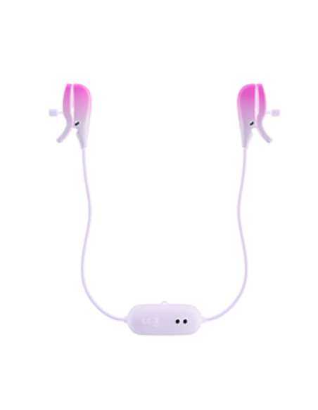 Pezoneras vibratorias Gemini de Lovense