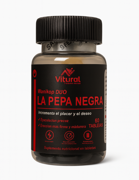 La Pepa Negra – Estimulante Masculino Natural