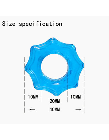 Anillo para el pene - Cristal x3