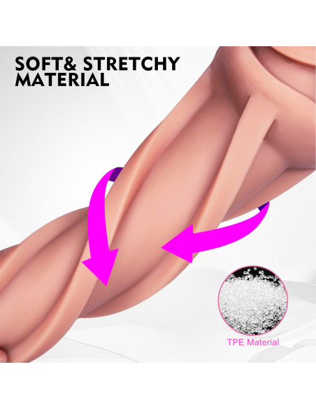 Masturbador Masculino Ultra Realista con Textura 3D - Penelope