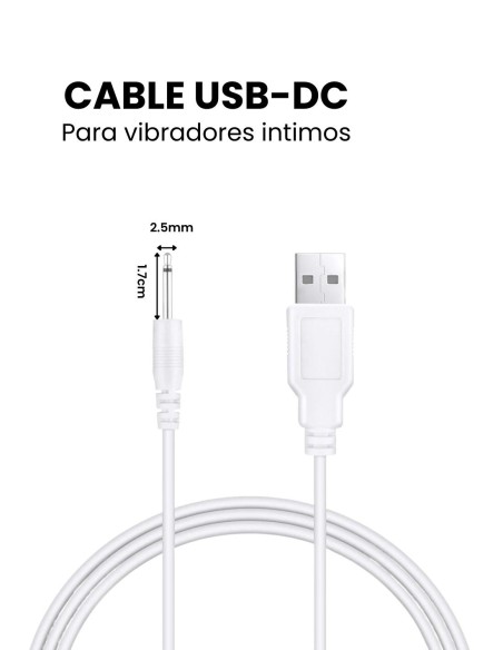 Cable De Carga Usb Pin Redondo