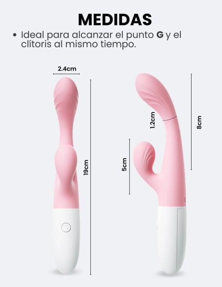 Vibrador Doble Estimulación Punto G y Clítoris – Bobby+
