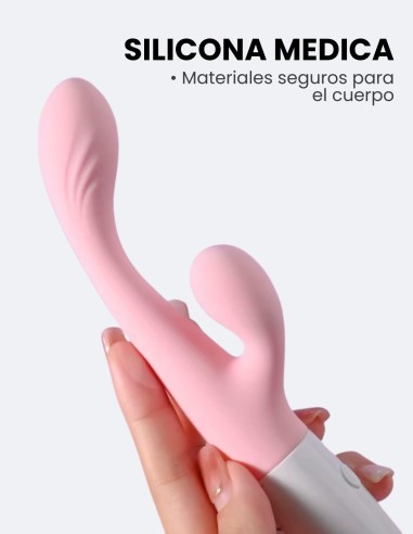Vibrador Doble Estimulación Punto G y...