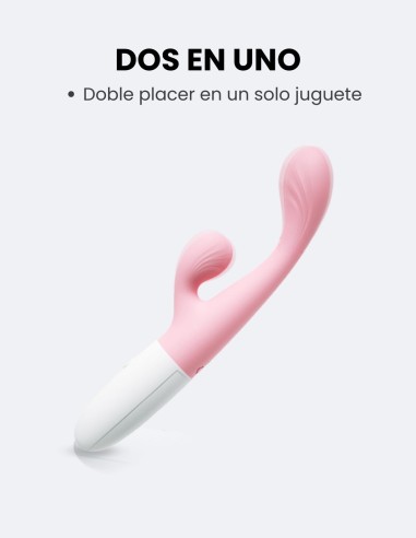 Vibrador Doble Estimulación Punto G y...