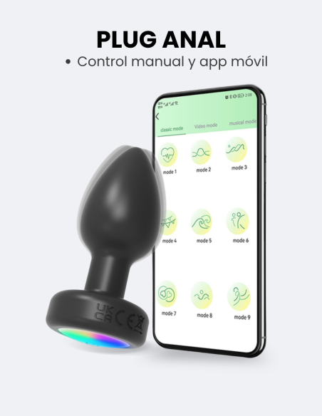 Lucho Neo – Plug Anal Vibrador Recargable con App Móvil