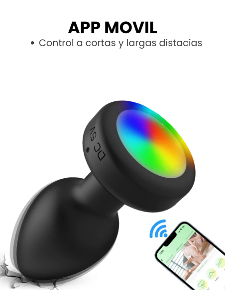 Lucho Neo – Plug Anal Vibrador Recargable con App Móvil