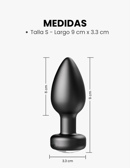 Lucho Neo – Plug Anal Vibrador Recargable con App Móvil