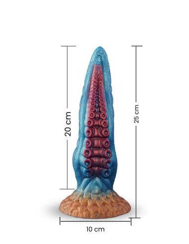Dildo con Textura de Tentáculo |...