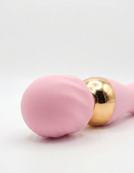 Vibrador Tipo Varita con Textura de Relieve | Tango+