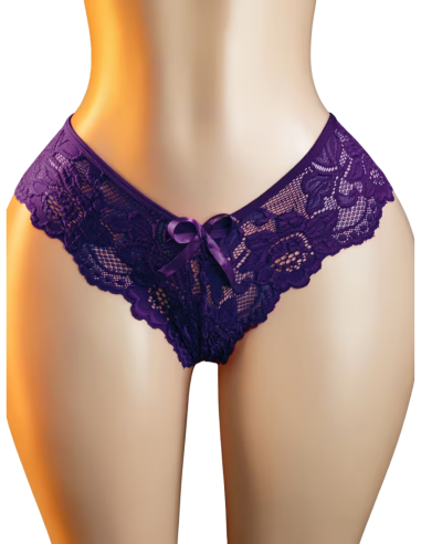 Babydoll Largo de Encaje con Tanga |...