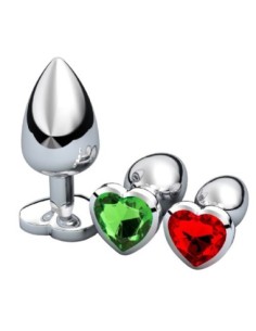 Dilatador anal de acero inoxidable Diamond Love – Lucho Amateur